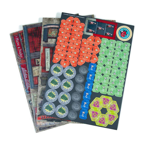 (preorder release late June 2025) Fallout - Tokens and Terrain Pack 1 ...