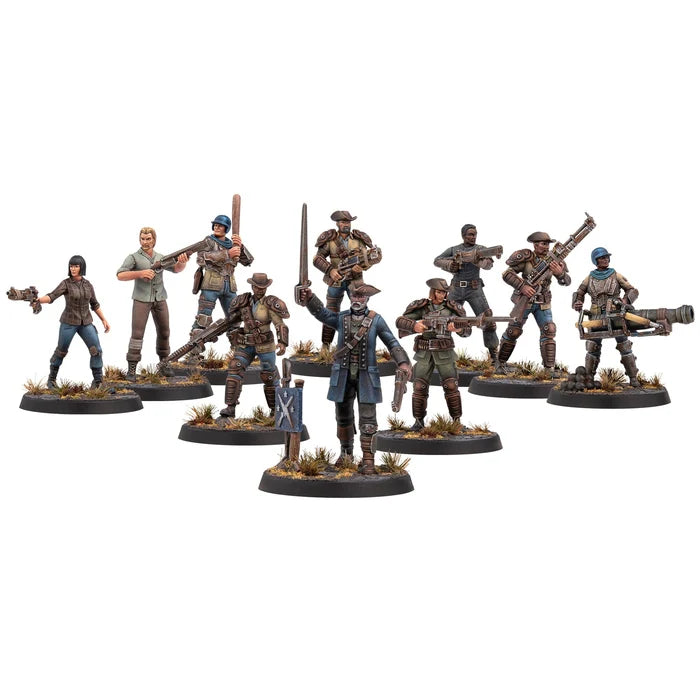 Fallout: Miniatures - The Minutemen Core Box | Gopher Games