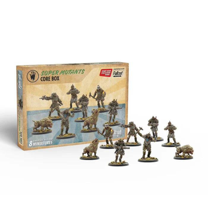 Fallout: Miniatures - Super Mutants Core Box | Gopher Games