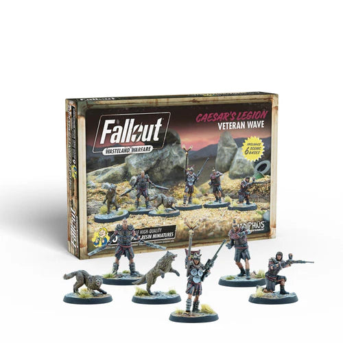 Fallout: Wasteland Warfare - Caesar's Legion: Veteran Wave | Gopher Games