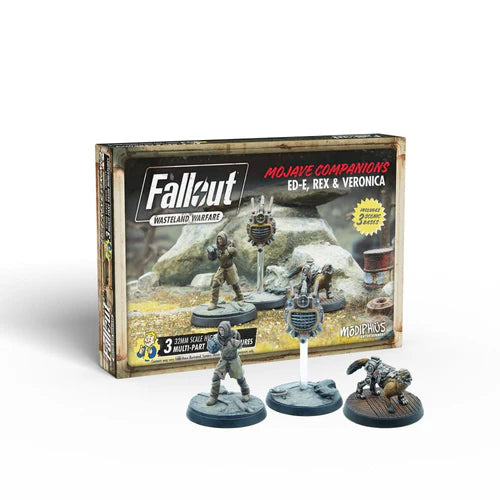 Fallout: Wasteland Warfare - Ed-E, Rex and Veronica | Gopher Games