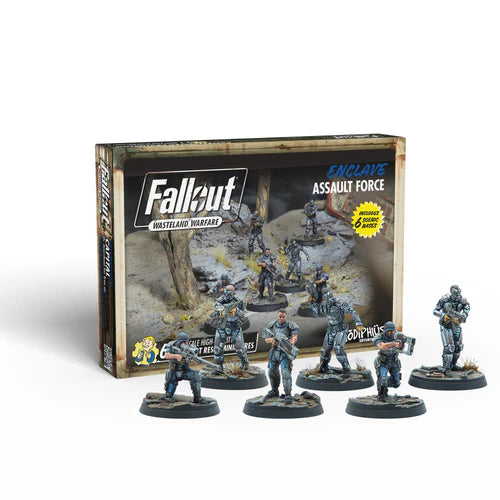 Fallout: Wasteland Warfare - Enclave: Assault Force | Gopher Games