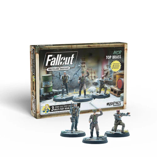 Fallout: Wasteland Warfare - NCR: Top Brass | Gopher Games