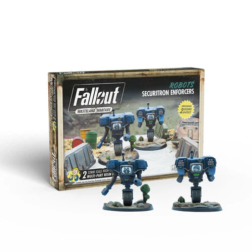 Fallout: Wasteland Warfare - Robots: Securitron Enforcers | Gopher Games