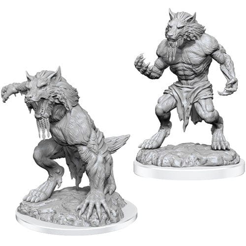 Critical Role Unpainted Miniatures: W03 Fey Werewolves | Gopher Games