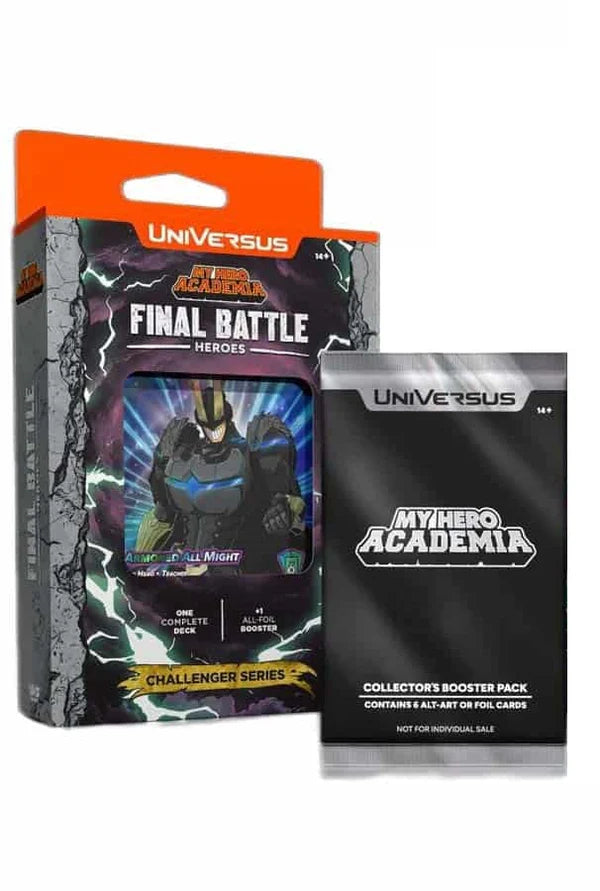 UNIVERSUS CCG: CHALLENGER SERIES: MY HERO ACADEMIA: FINAL BATTLE: HEROES | Gopher Games