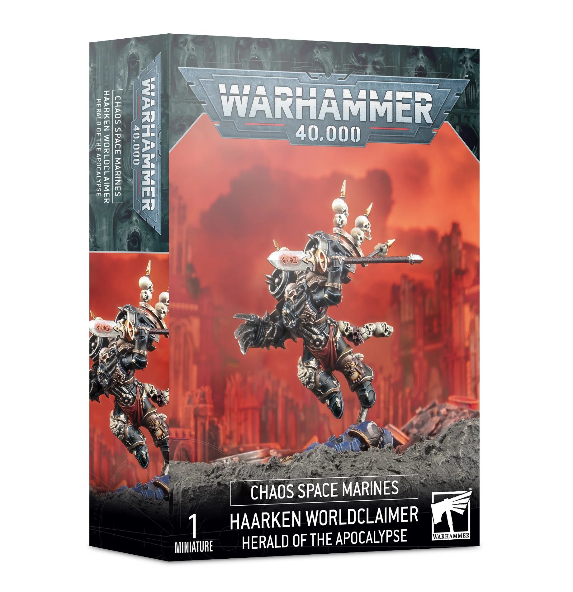 Chaos Space Marines Haarken Worldclaimer | Gopher Games