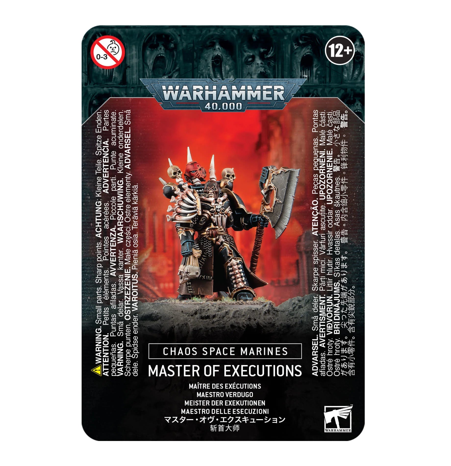 Chaos Space Marines Master of Executions | Gopher Games