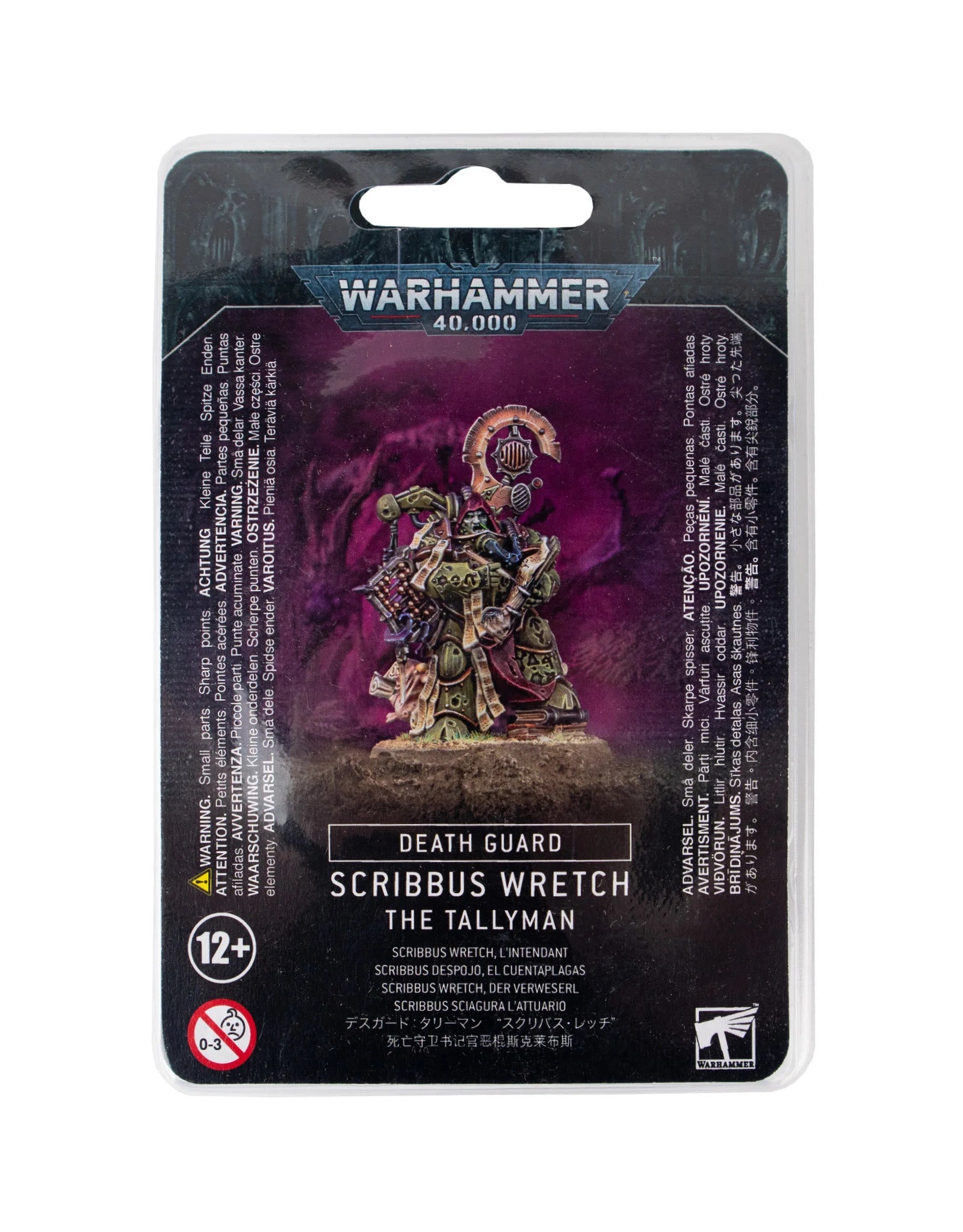 Death Guard Scribbus Wretch, the Tallyman | Gopher Games
