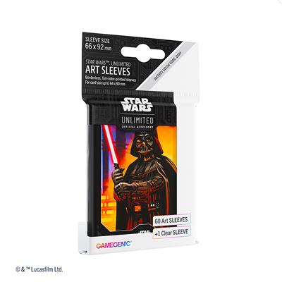 STAR WARS: UNLIMITED ART SLEEVES - DARTH VADER | Gopher Games