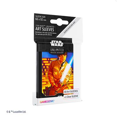 Star Wars: Unlimited Art Sleeves - Luke Skywalker | Gopher Games