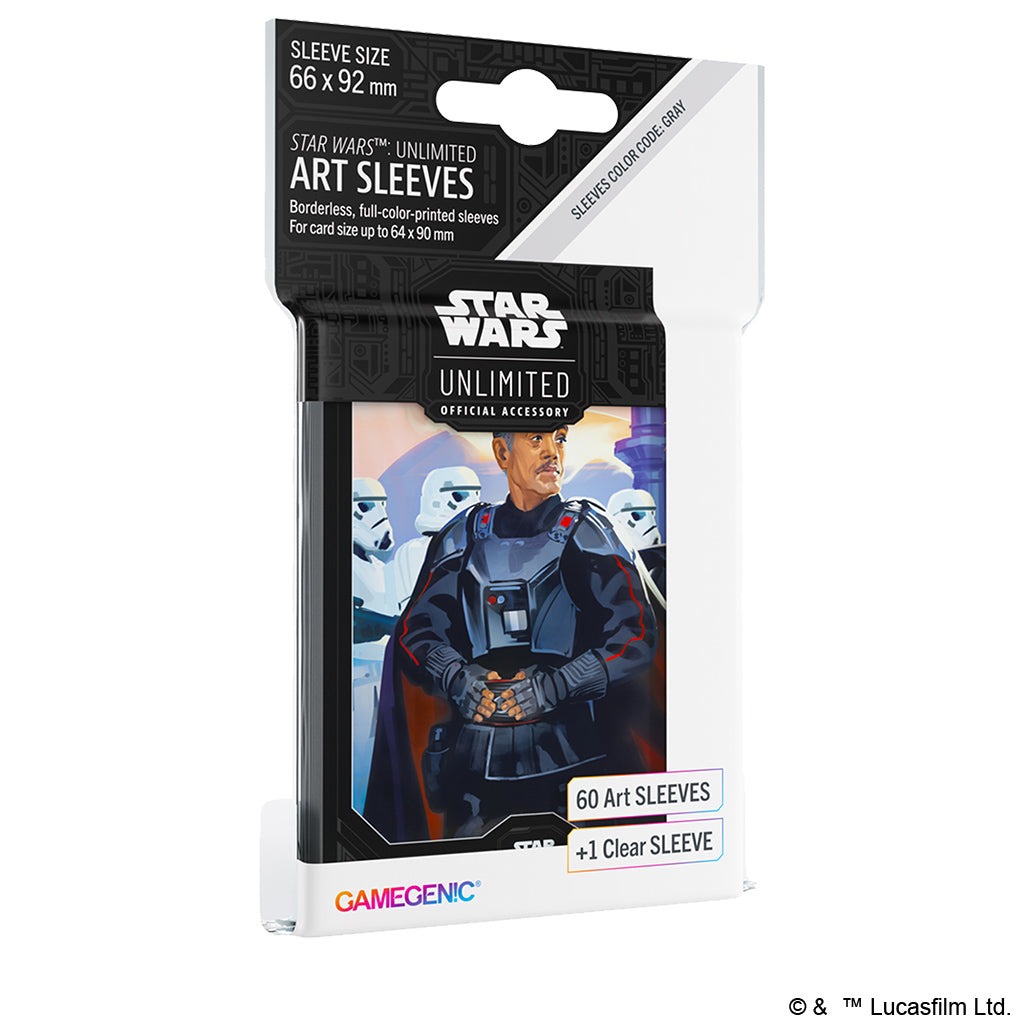 (preorder) Star Wars: Unlimited Art Sleeves - Moff Gideon | Gopher Games