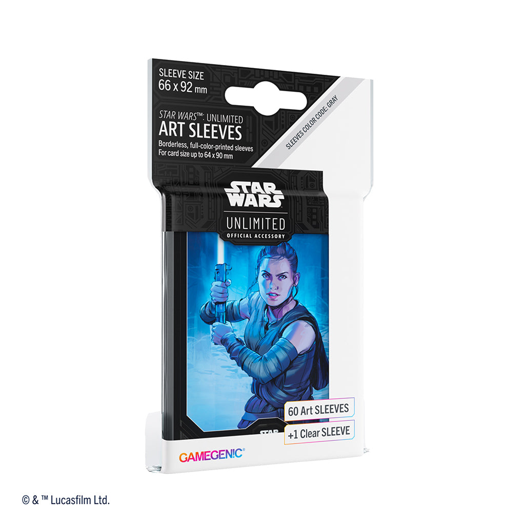 (preorder) Star Wars: Unlimited Art Sleeves - Rey | Gopher Games