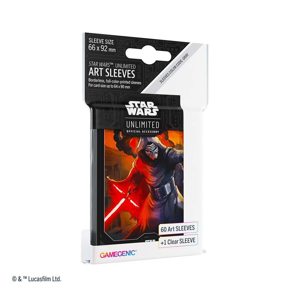(preorder) Star Wars: Unlimited Art Sleeves - Klyo Ren | Gopher Games