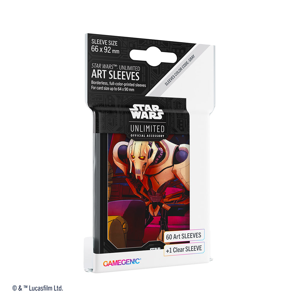 Star Wars: Unlimited Art Sleeves General Grievous | Gopher Games