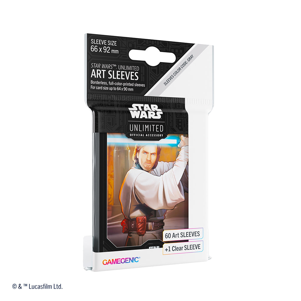 (preorder) Star Wars: Unlimited Art Sleeves Obi-Wan Kenobi | Gopher Games