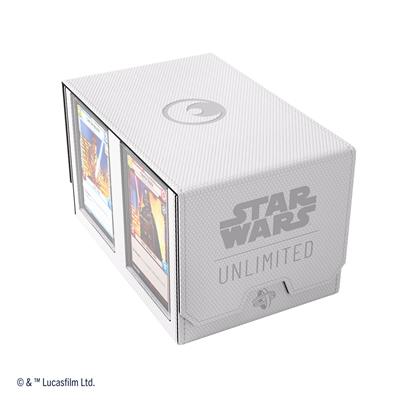 Star Wars: Unlimited Double Deck Pod - White/Black | Gopher Games