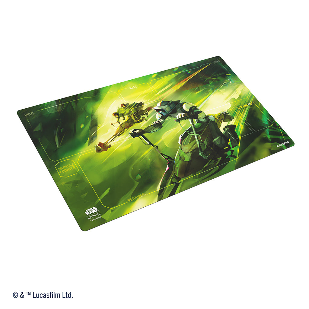 (Preorder) Star Wars: Unlimited Game Mat Speeder Bike Chase | Gopher Games