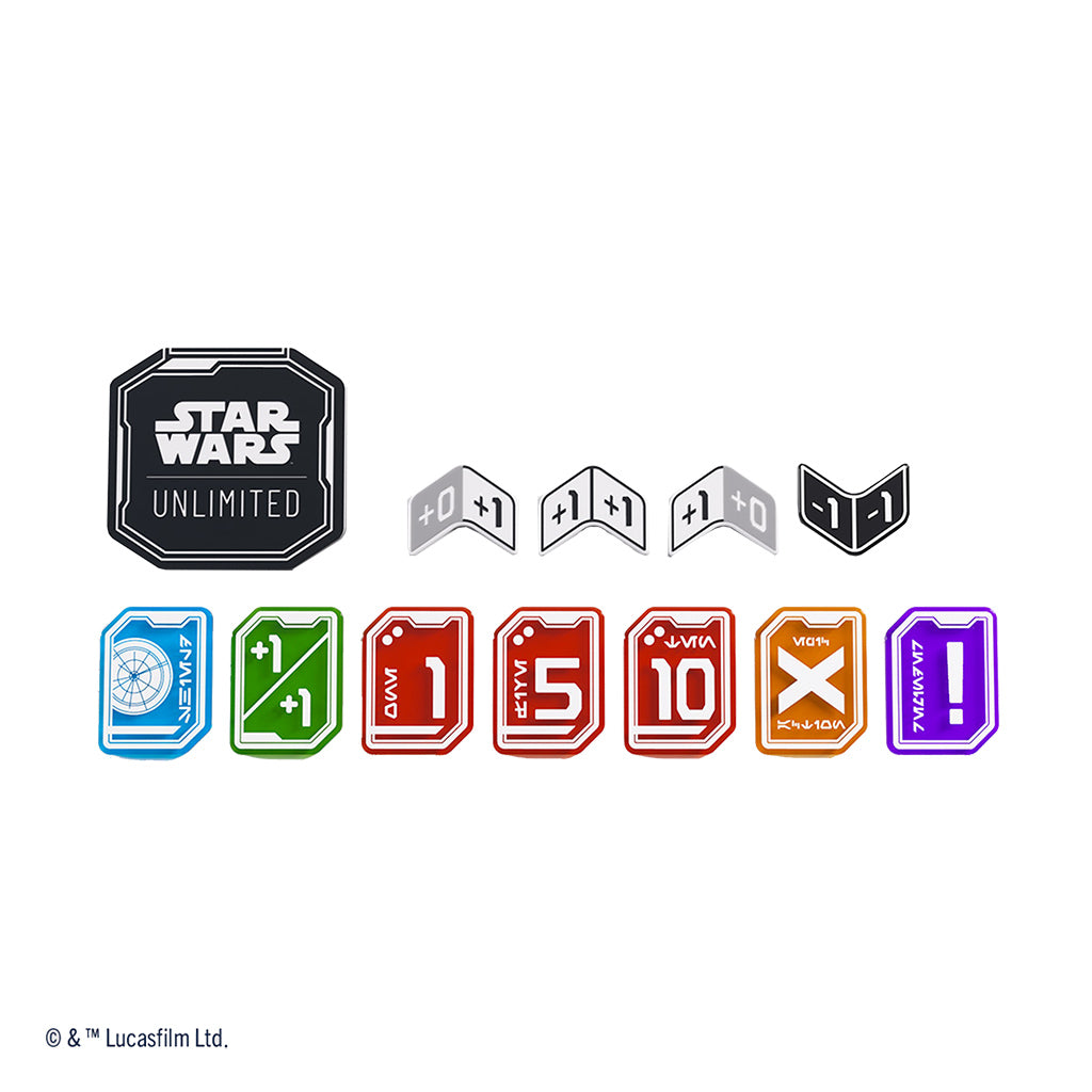 STAR WARS: UNLIMITED ACRYLIC TOKENS | Gopher Games