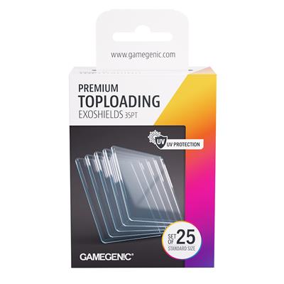 Premium Toploading Exoshields 35pt - Clear | Gopher Games