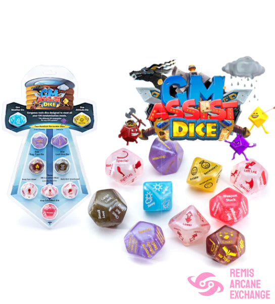 “GM Assist Dice” Specialty Dice Set | Gopher Games