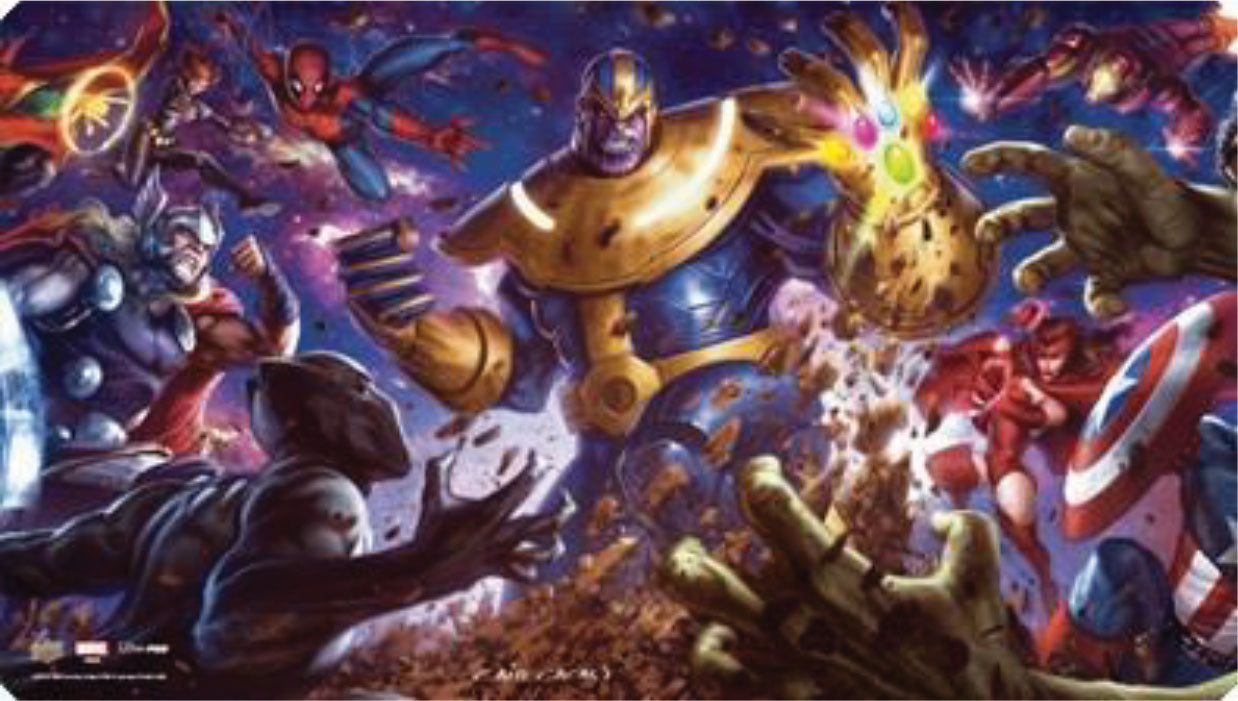Marvel Card Playmats: Thanos | Gopher Games