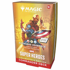 (Preorder 06/30)MAGIC THE GATHERING: MSH MARVEL SUPER HEROES COLLECTOR COMMANDER DECK  (WAVE 2) | Gopher Games