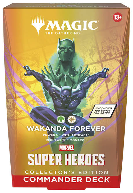 (Preorder 06/30)MAGIC THE GATHERING: MSH MARVEL SUPER HEROES COLLECTOR COMMANDER DECK  (WAVE 2) | Gopher Games