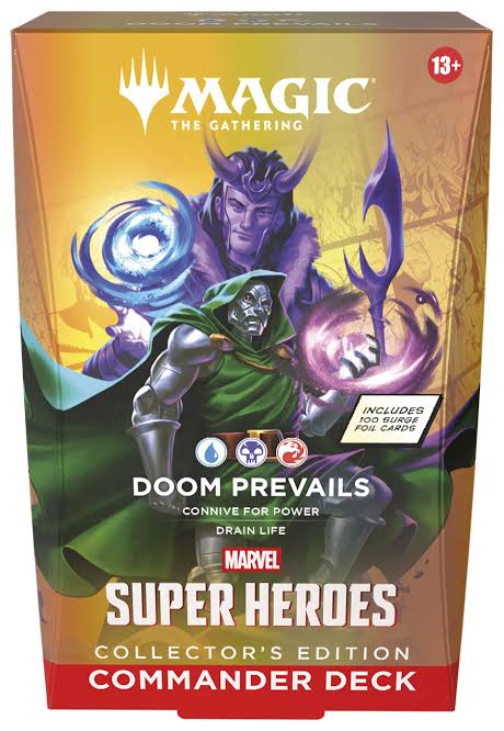 (Preorder 06/30)MAGIC THE GATHERING: MSH MARVEL SUPER HEROES COLLECTOR COMMANDER DECK  (WAVE 2) | Gopher Games