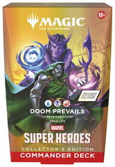 (Preorder 06/30)MAGIC THE GATHERING: MSH MARVEL SUPER HEROES COLLECTOR COMMANDER DECK  (WAVE 2) | Gopher Games