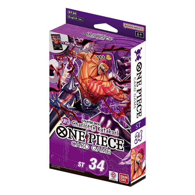 ONE PIECE TCG: STARTER DECK -PURPLE Charlotte Katakuri- [ST-34] | Gopher Games