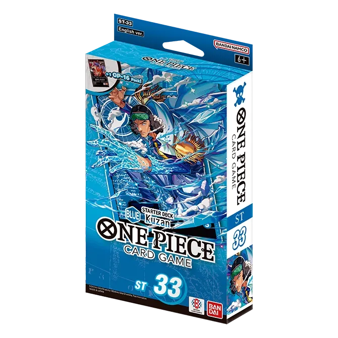 ONE PIECE TCG: STARTER DECK -BLUE Kuzan- [ST-33] | Gopher Games