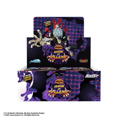 MY HERO ACADEMIA CCG: LEAGUE OF VILLAINS BOOSTER DISPLAY | Gopher Games