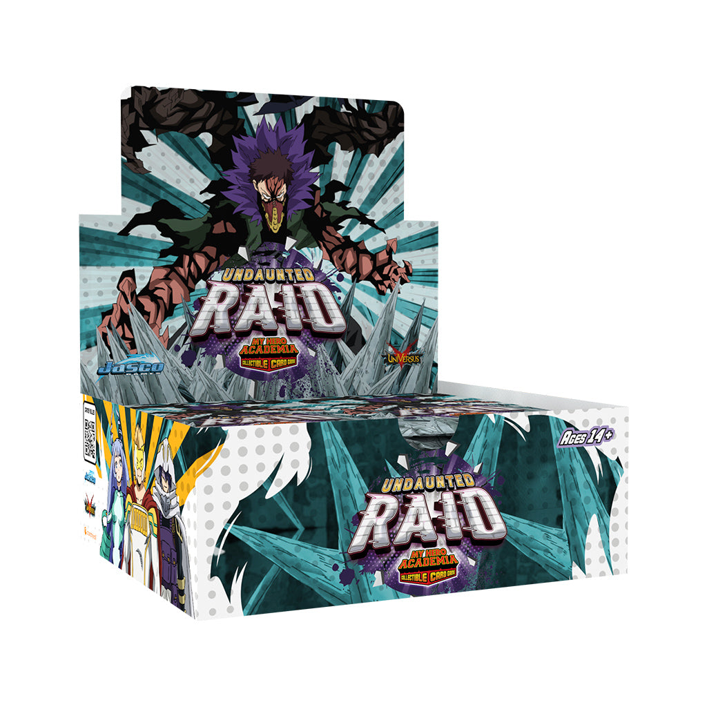 MY HERO ACADEMIA COLLECTIBLE CARD GAME SERIES 5: UNDAUNTED RAID BOOSTER DISPLAY | Gopher Games