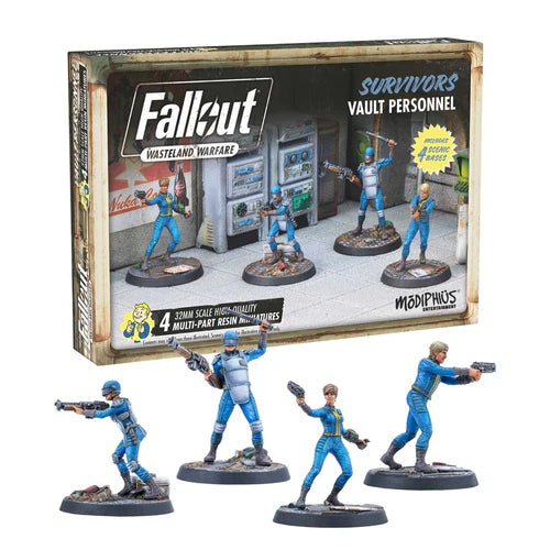 Fallout: Wasteland Warfare - Survivors: Vault Personnel | Gopher Games