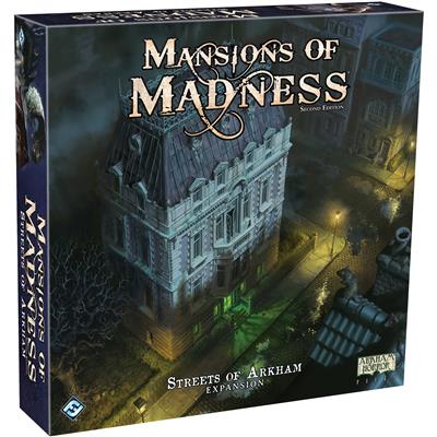 Mansions of Madness Streets of Arkham Expansion (2nd edition) | Gopher Games