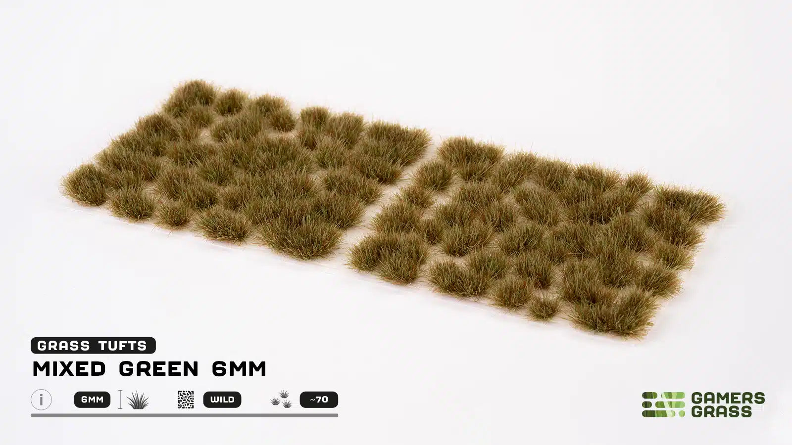 Mixed Green (6mm) | Gopher Games