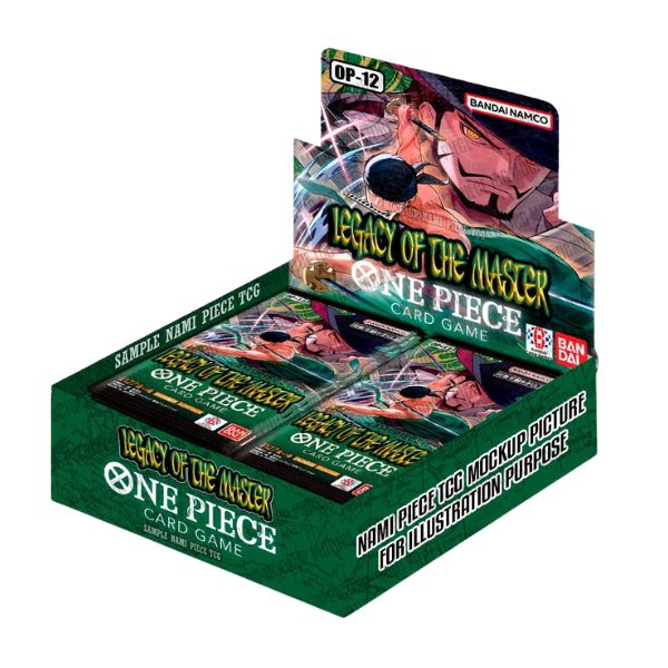 (preorder releases August 22nd) ONE PIECE TCG: (LEGACY OF THE MASTER) BOOSTER BOX(OP 12) | Gopher Games