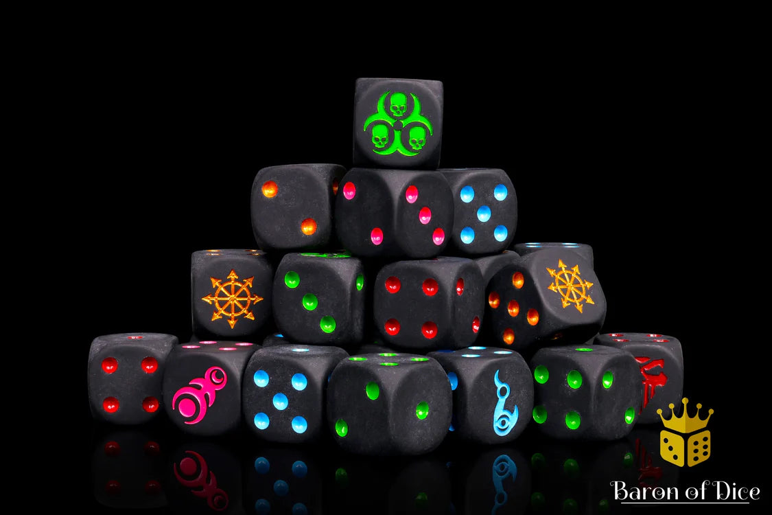Chaos United - Variety Set(25, rounded corner) | Gopher Games