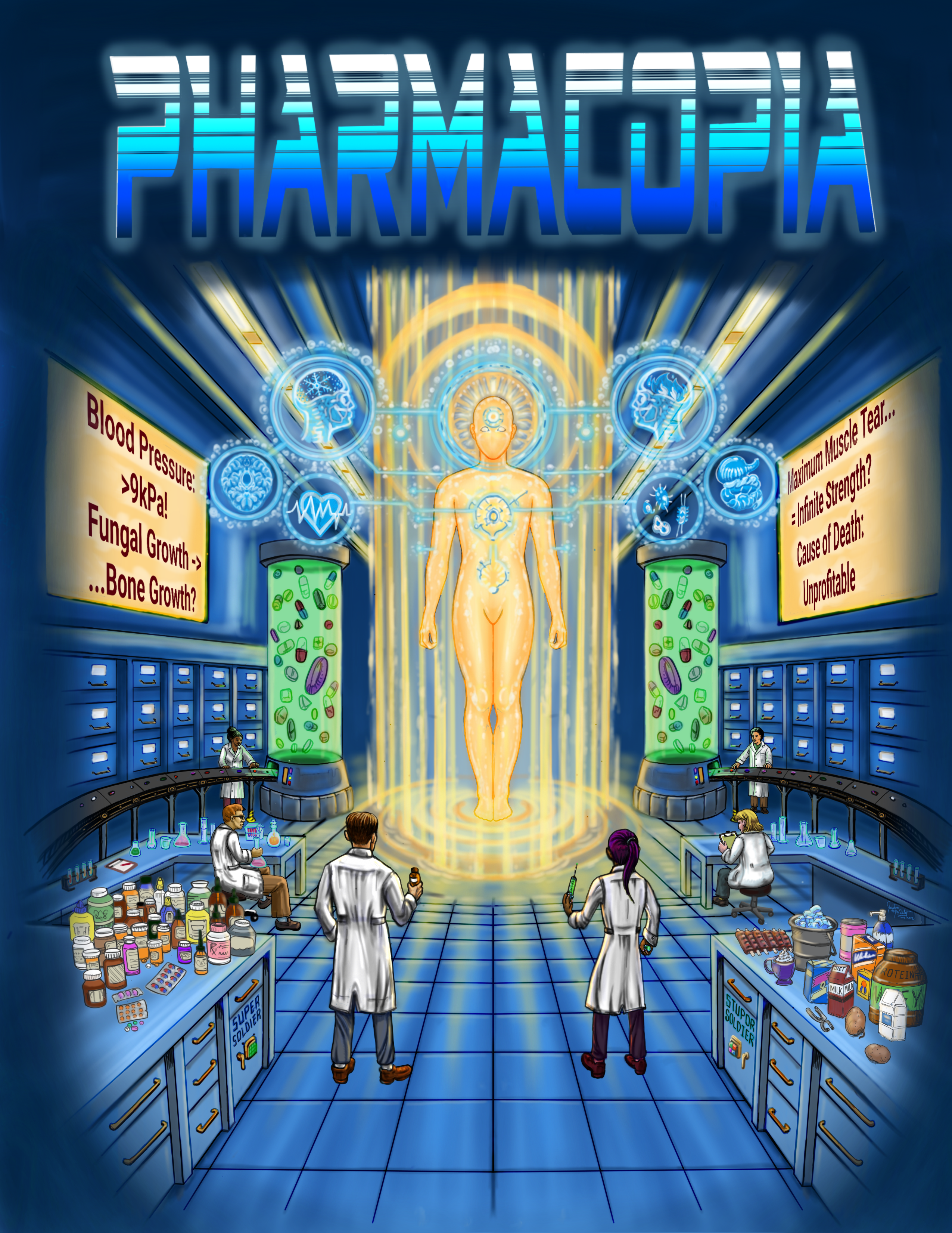 Pharmacopia Board Game (1st Edition) [Preorder, release date TBA] | Gopher Games