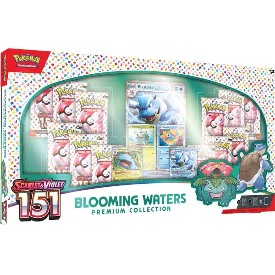 (preorder) POKEMON TCG: BLOOMING WATERS PREMIUM COLLECTION [LIMIT 1 PER CUSTOMER] | Gopher Games