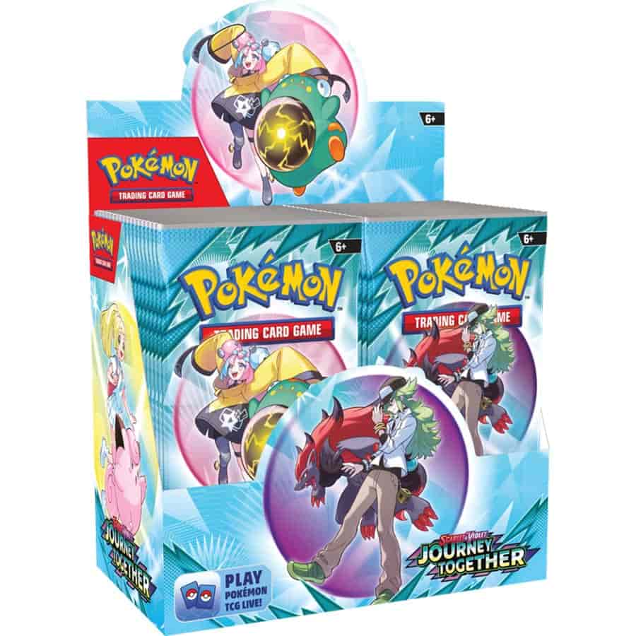 (preorder) POKEMON TCG: SCARLET AND VIOLET (SV09): JOURNEY TOGETHER: ENHANCED BOOSTER DISPLAY [LIMIT 1 PER CUSTOMER] | Gopher Games