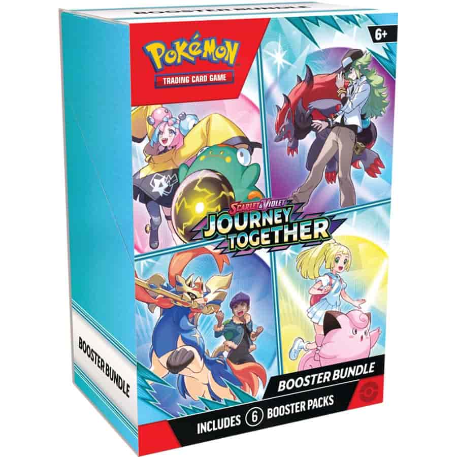 (preorder) POKEMON TCG: SCARLET AND VIOLET (SV09): JOURNEY TOGETHER: BOOSTER BUNDLE [LIMIT 1 PER CUSTOMER] | Gopher Games