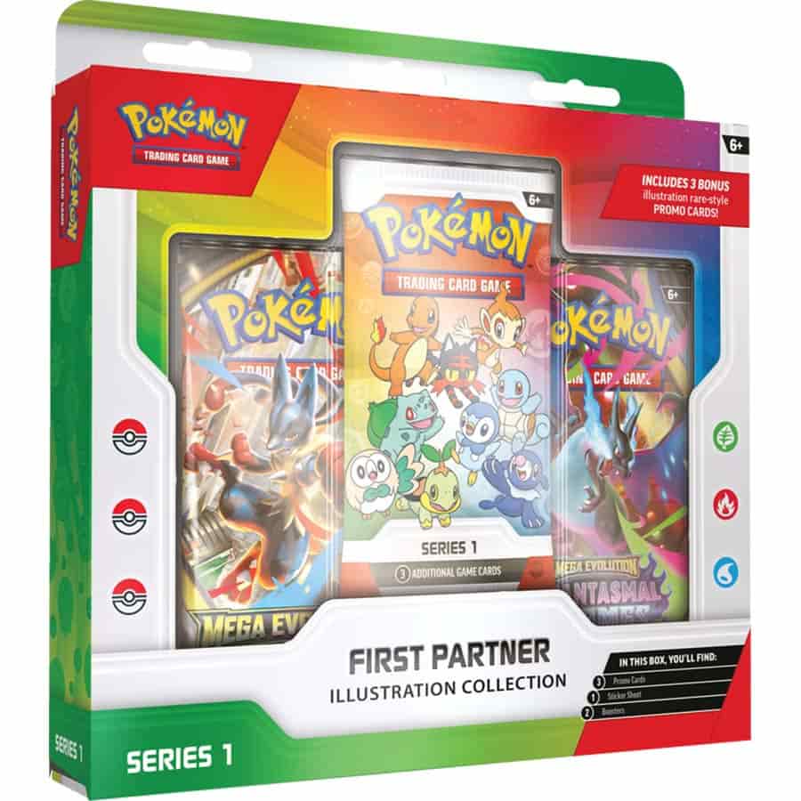 (Preorder)POKEMON TCG: FIRST PARTNER ILLUSTRATION COLLECTION (SERIES 1)[LIMIT 1 PER CUSTOMER] | Gopher Games