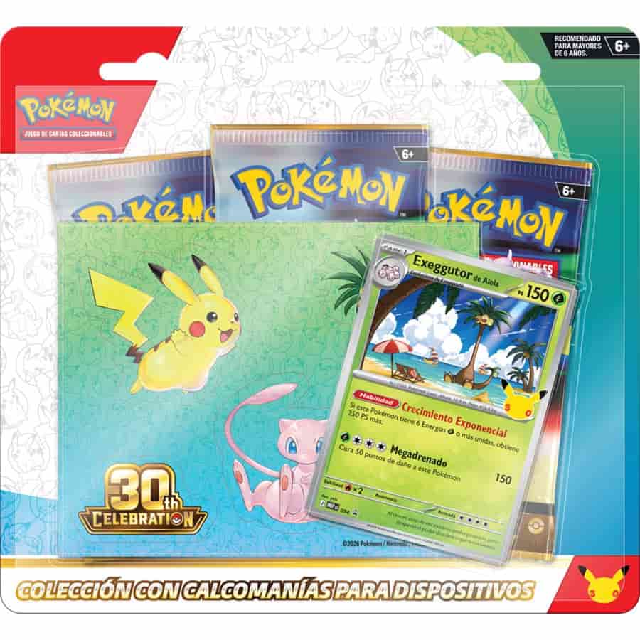 POKEMON TCG: 30TH CELEBRATION TECH STICKER COLLECTION [Alolan Exeggutor] | Gopher Games
