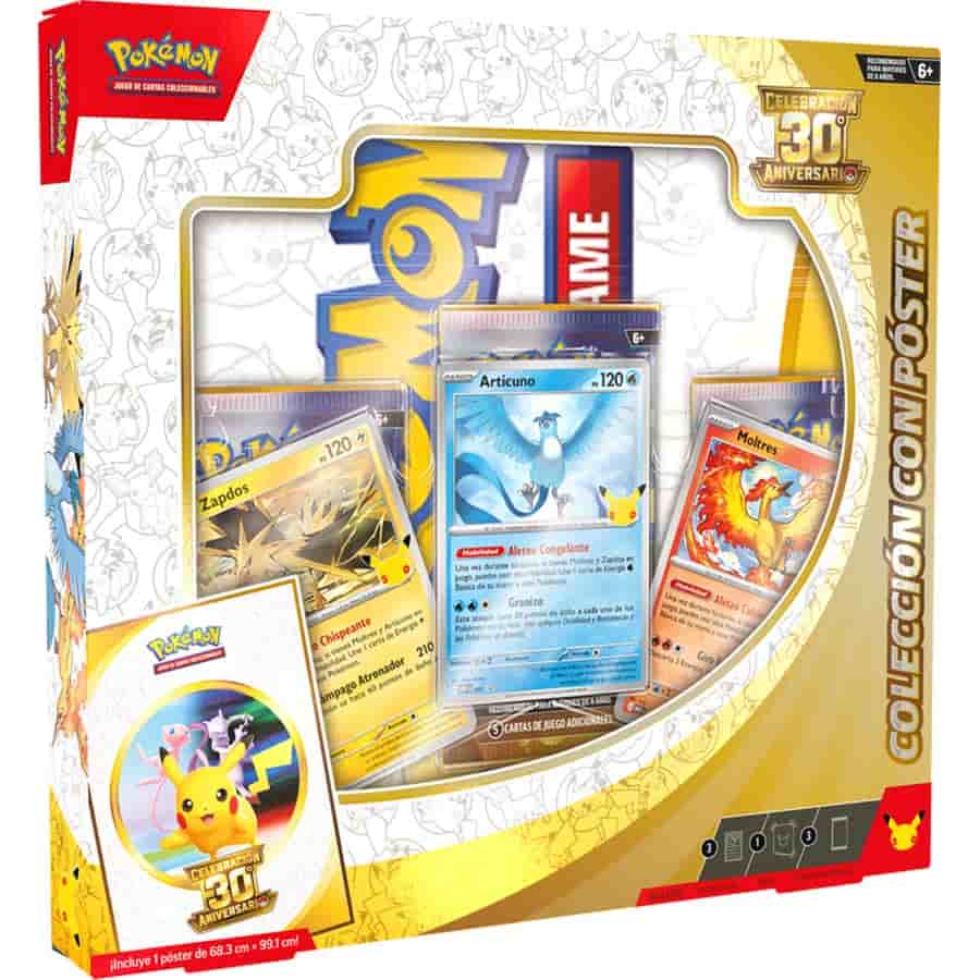 POKEMON TCG: 30TH CELEBRATION POSTER COLLECTION | Gopher Games
