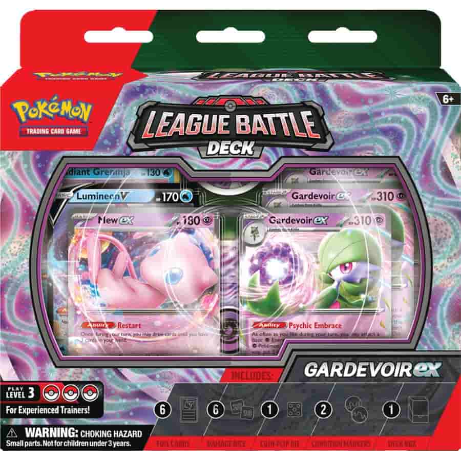 POKEMON TCG: GARDEVOIR EX LEAGUE BATTLE DECK (6CT) Gopher Games POKEMON TCG: GARDEVOIR EX LEAGUE BATTLE DECK (6CT) Gopher Games