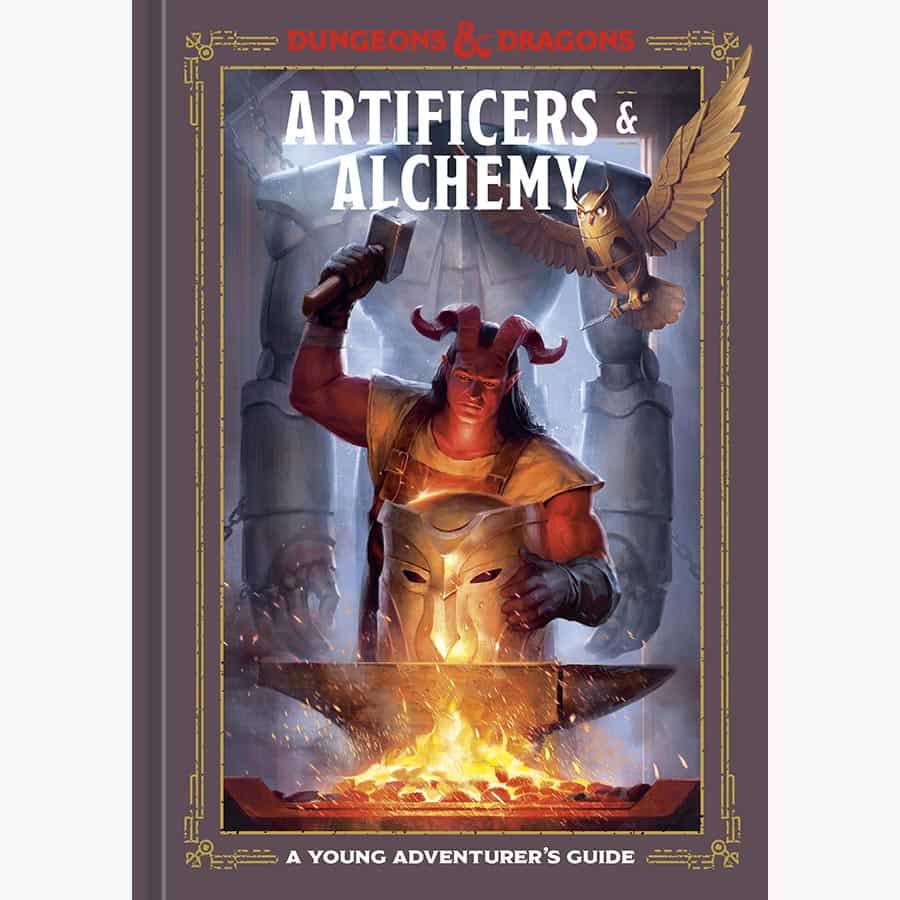 DUNGEONS AND DRAGONS: A YOUNG ADVENTURER'S GUIDE: ARTIFICERS AND ALCHEMY HARDCOVER | Gopher Games