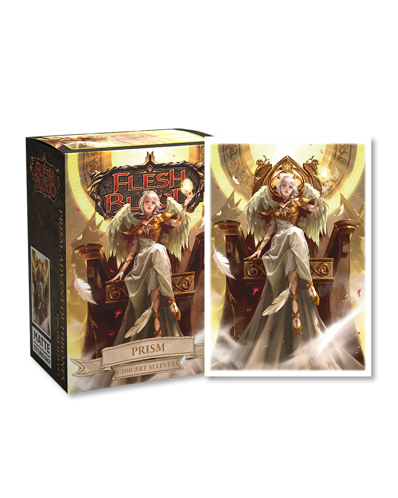 DRAGON SHIELD: MATTE ART: FLESH AND BLOOD: PRISM 2 (BOX OF 100) | Gopher Games