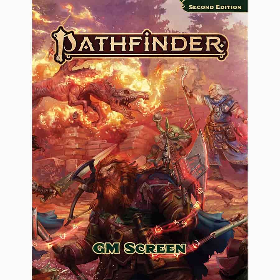 PATHFINDER RPG (2E): PATHFINDER CORE GAMEMASTER SCREEN | Gopher Games